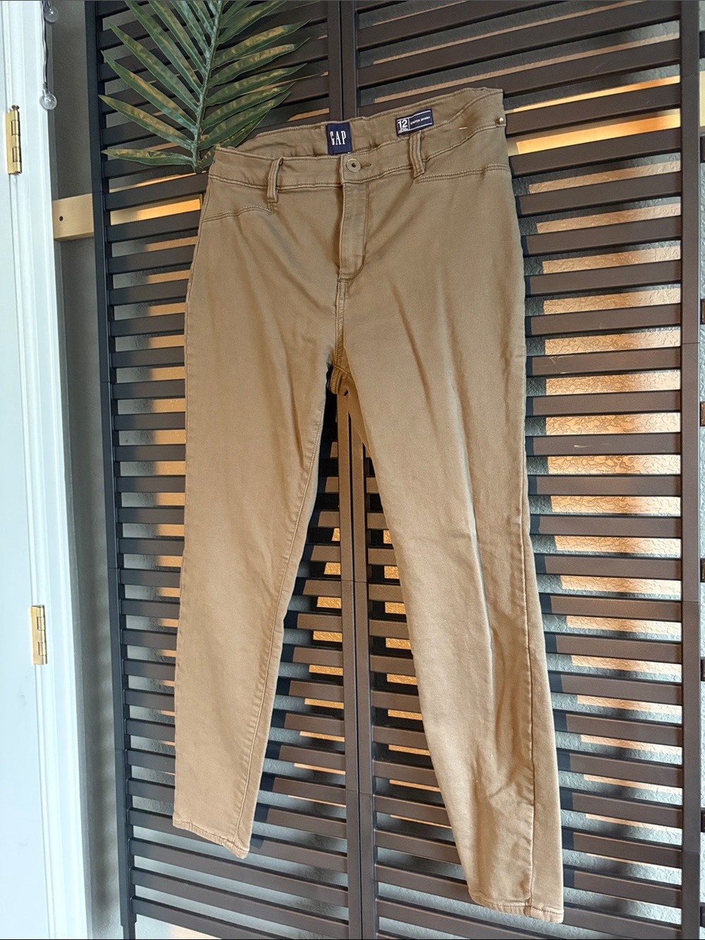 GAP Women’s Chinos in Olive Tan